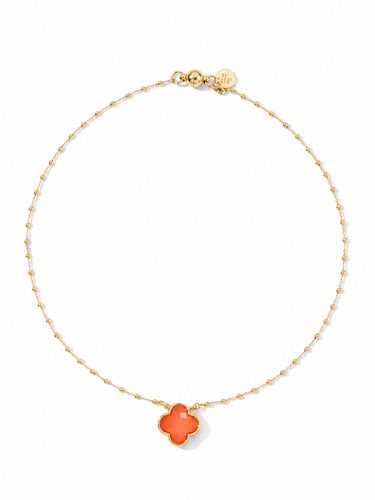 Venice Necklace - Neon Coral