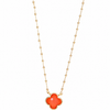 Venice Necklace - Neon Coral
