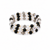 Web Of Shadows Bracelet Set- Black Night