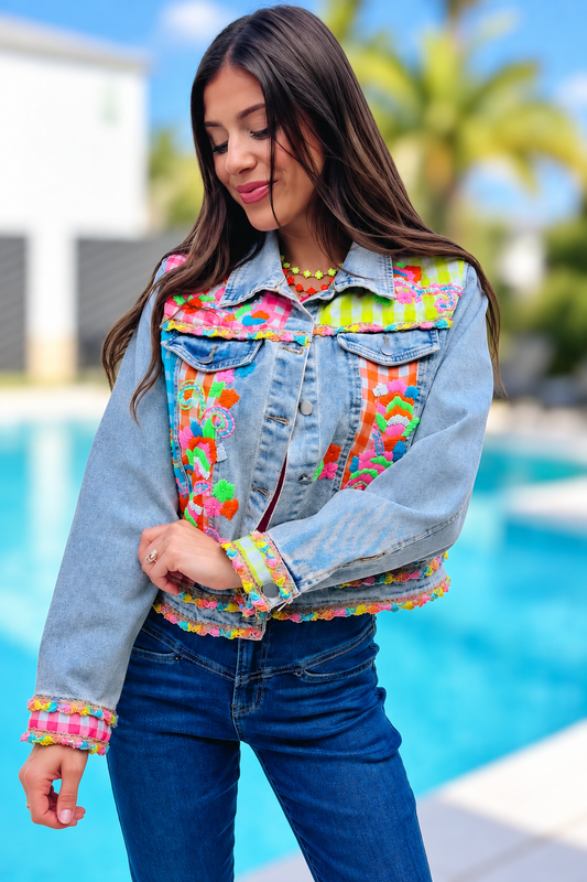 **PRE-ORDER** Miss Bright Side Denim Jacket