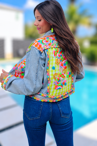 **PRE-ORDER** Miss Bright Side Denim Jacket