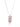 Cherish Necklace - Liquid Metallic Pearl White Petal