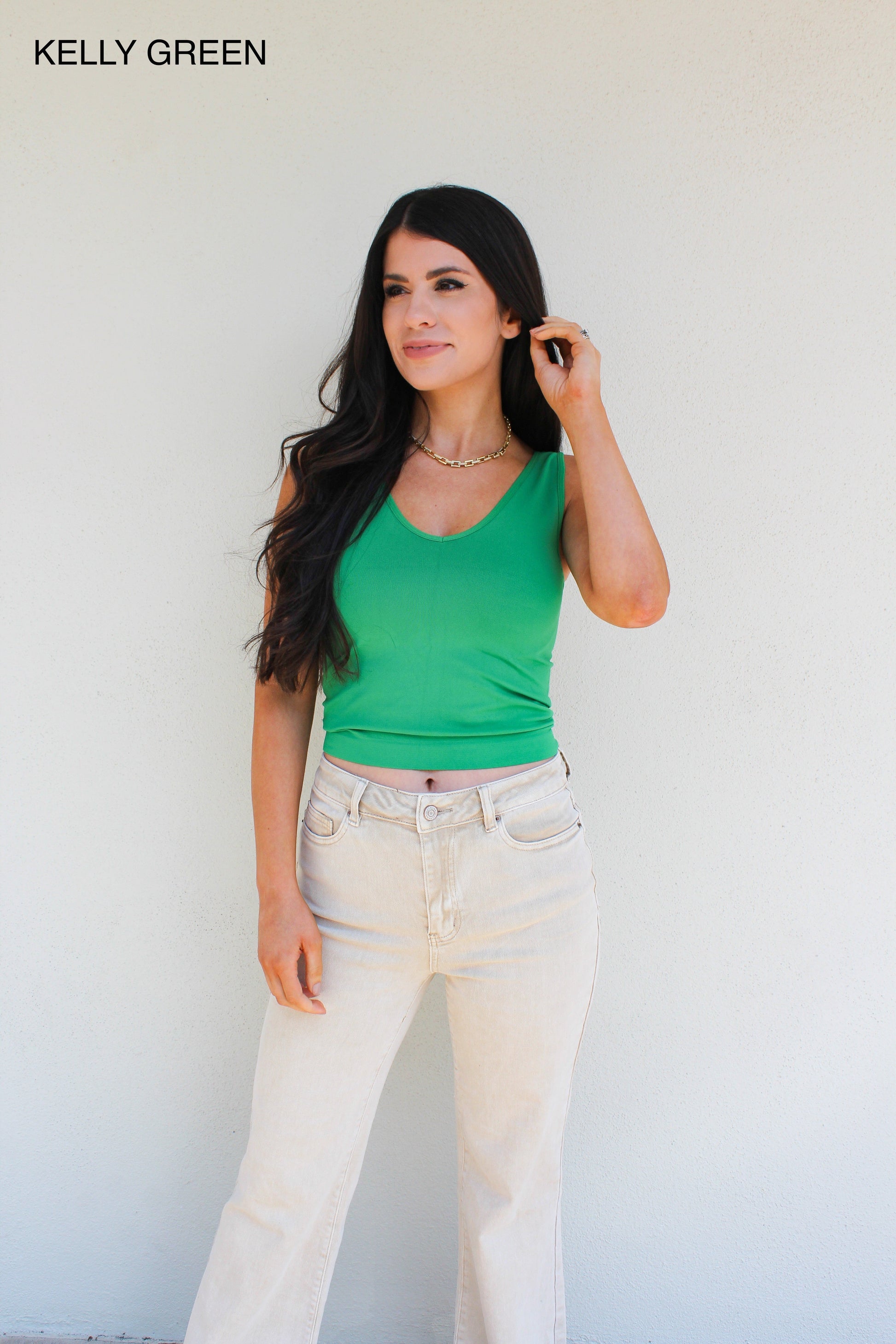 Reversible Like A Glove Crop Tank - 21 Colors!