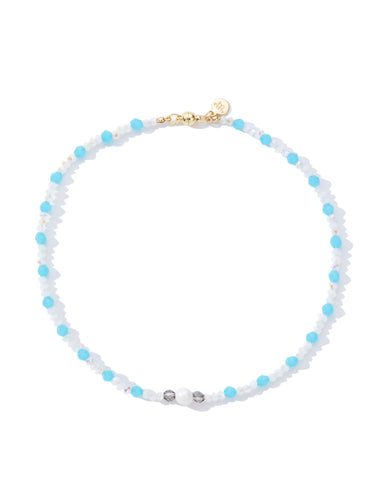 Cloudy Days Necklace - Sky