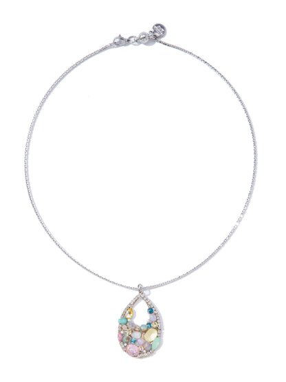 Clover Necklace - Silver Dream