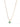 Come Away Tonight Necklace - Gold Turquoise