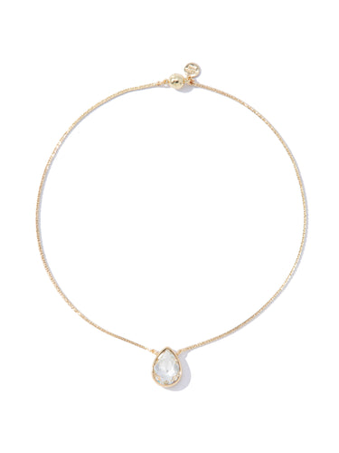 Come Away With Me Necklace - Gold Champagne