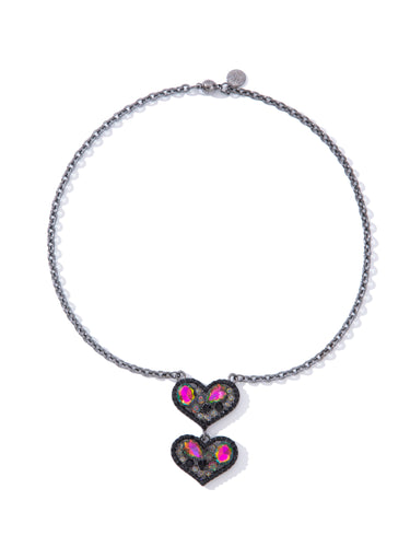 Copacabana Necklace - Gunmetal