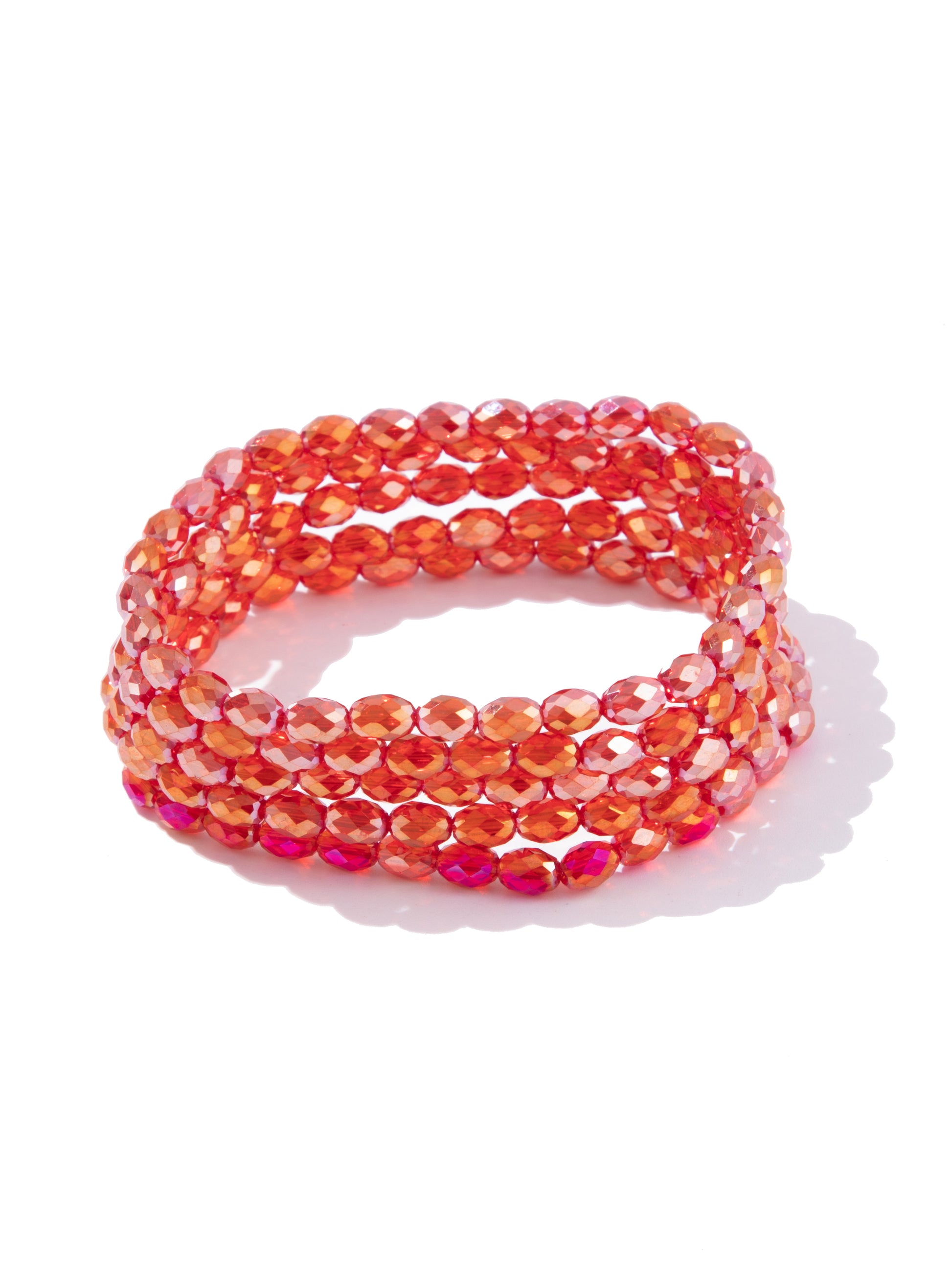 Coral Dance Bracelet Set - Strawberry