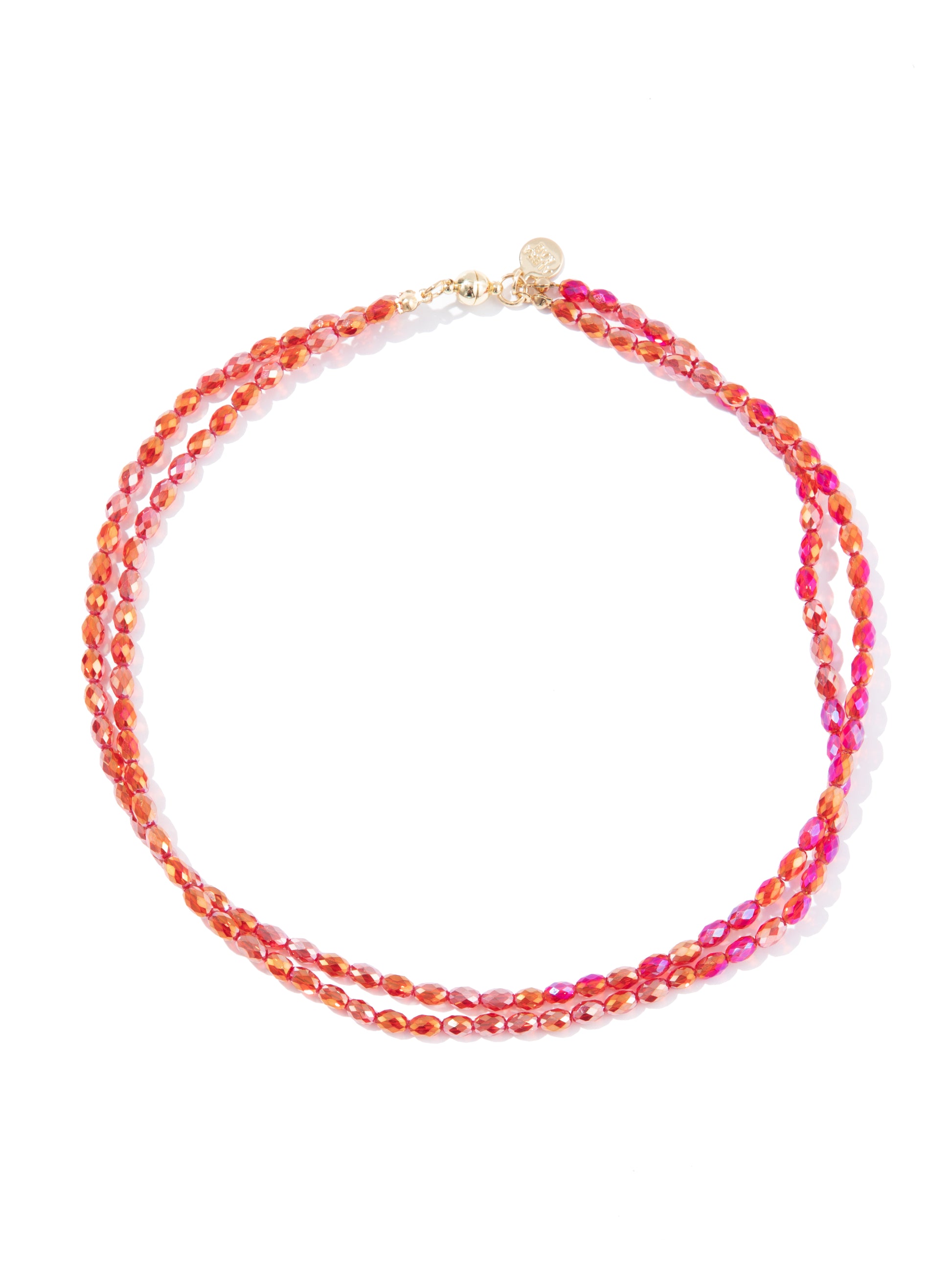 Coral Dance Necklace - Strawberry