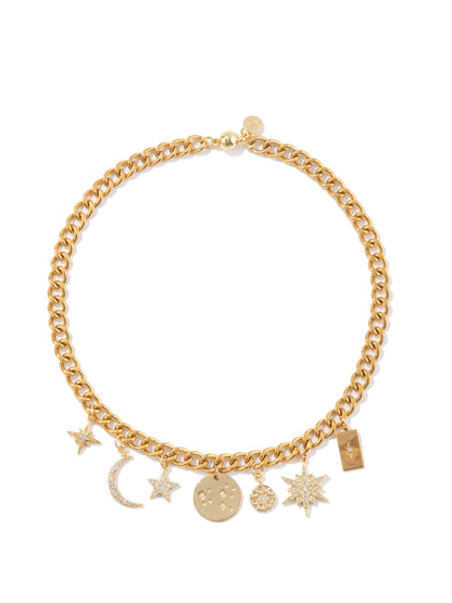 Cosmic Balance Charm Necklace