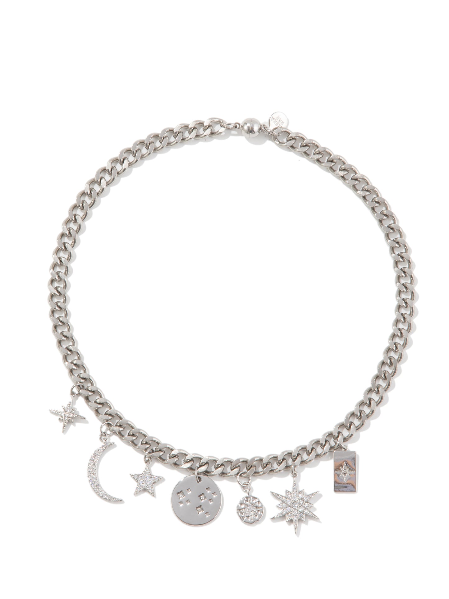Cosmic Balance Charm Necklace