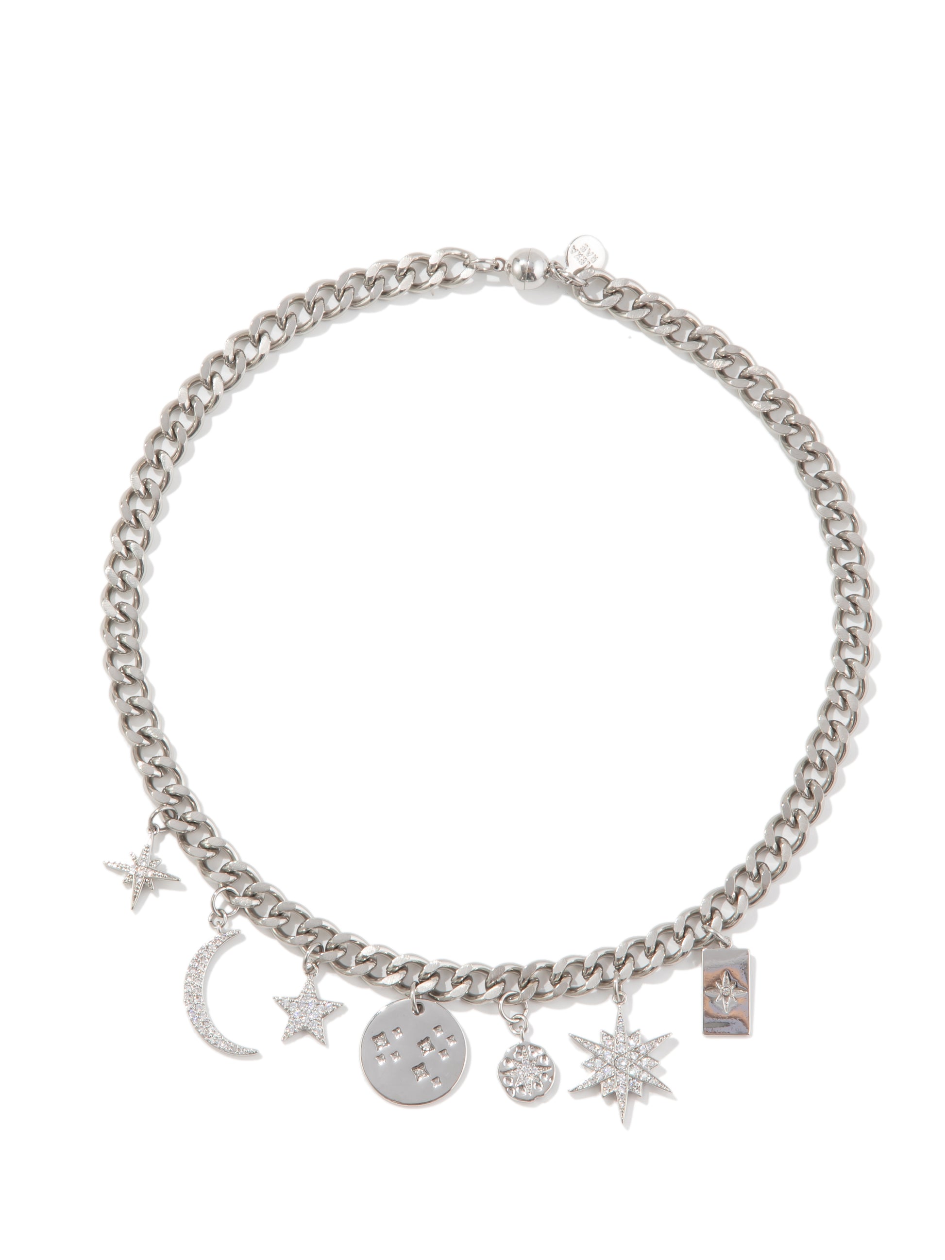 Cosmic Balance Charm Necklace
