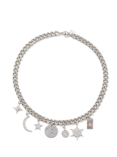 Cosmic Balance Charm Necklace