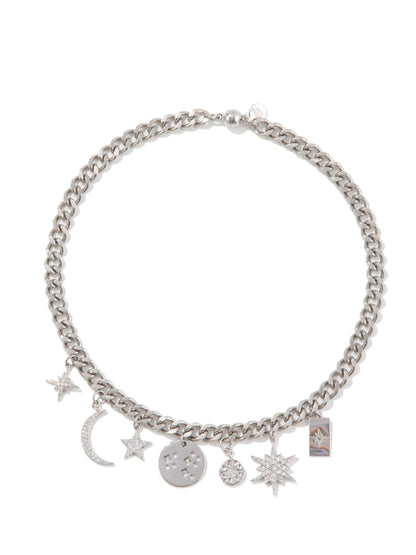 Cosmic Balance Charm Necklace