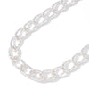 Could You Be Loved Necklace - Liquid Metallic Pearl White