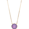 Crystal Glow Round Necklace - Provance