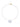 Crystal Glow Square Necklace - Metallic Linen Air