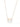Crystal Shimmer Necklace  - Linen Diamond Dust Veil