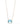 Crystal Shimmer Necklace - Linen Sky Veil