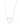 Love Rush Necklace - Liquid Metallic Pearl White