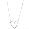 Love Rush Necklace - Liquid Metallic Pearl White