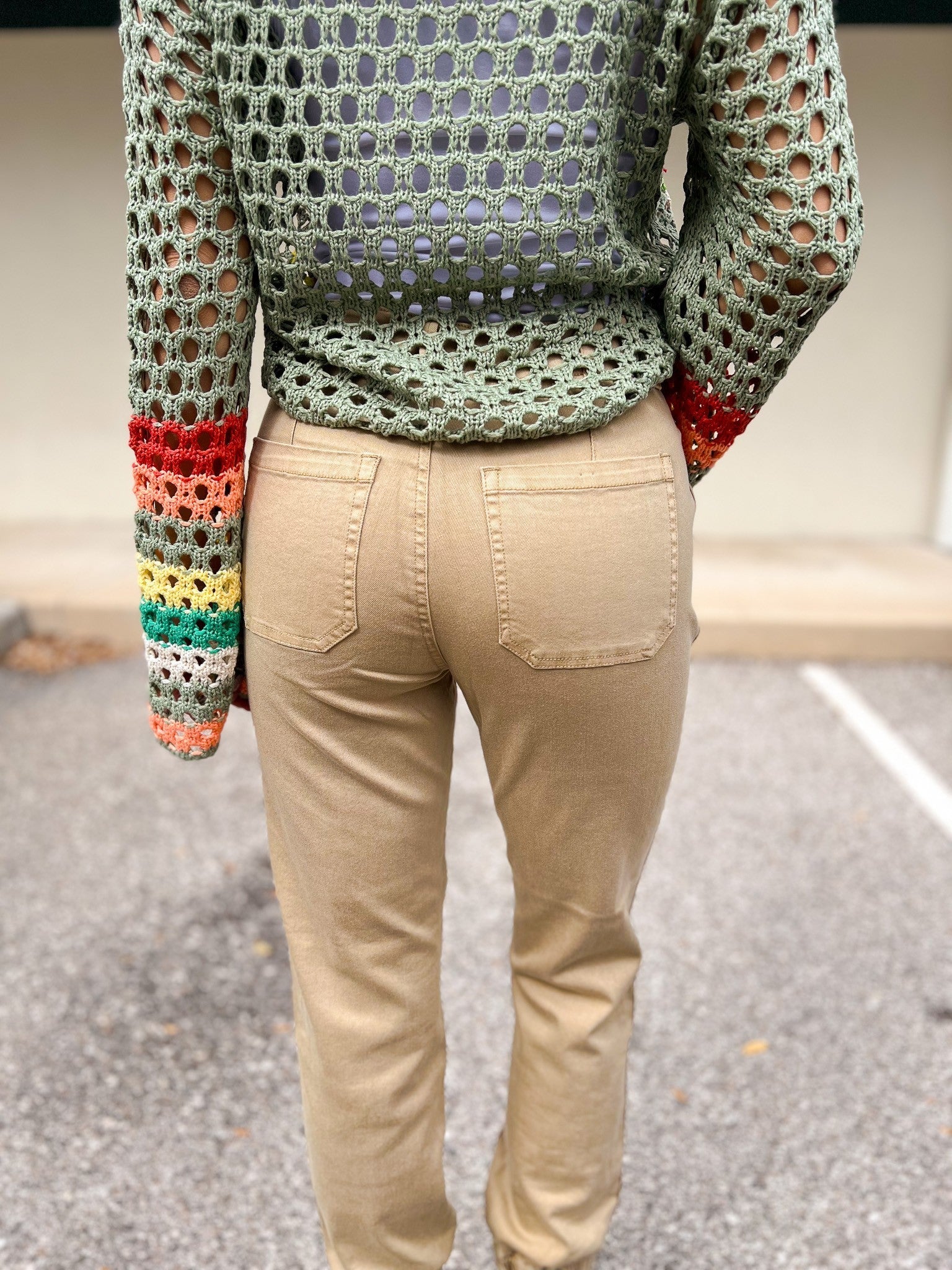 Risen Top Gun Jogger Jeans - Sand