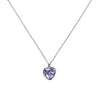 Beverly Necklace - Silver Lilac Kiss