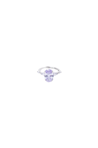 Lavender Dream Ring - Silver Lilac Kiss