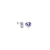 Beverly Earrings - Silver Lilac Kiss