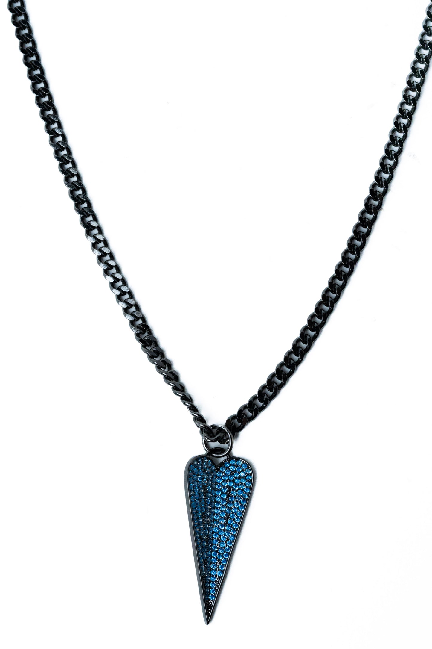 Forevermore Necklace - Gunmetal Midnight