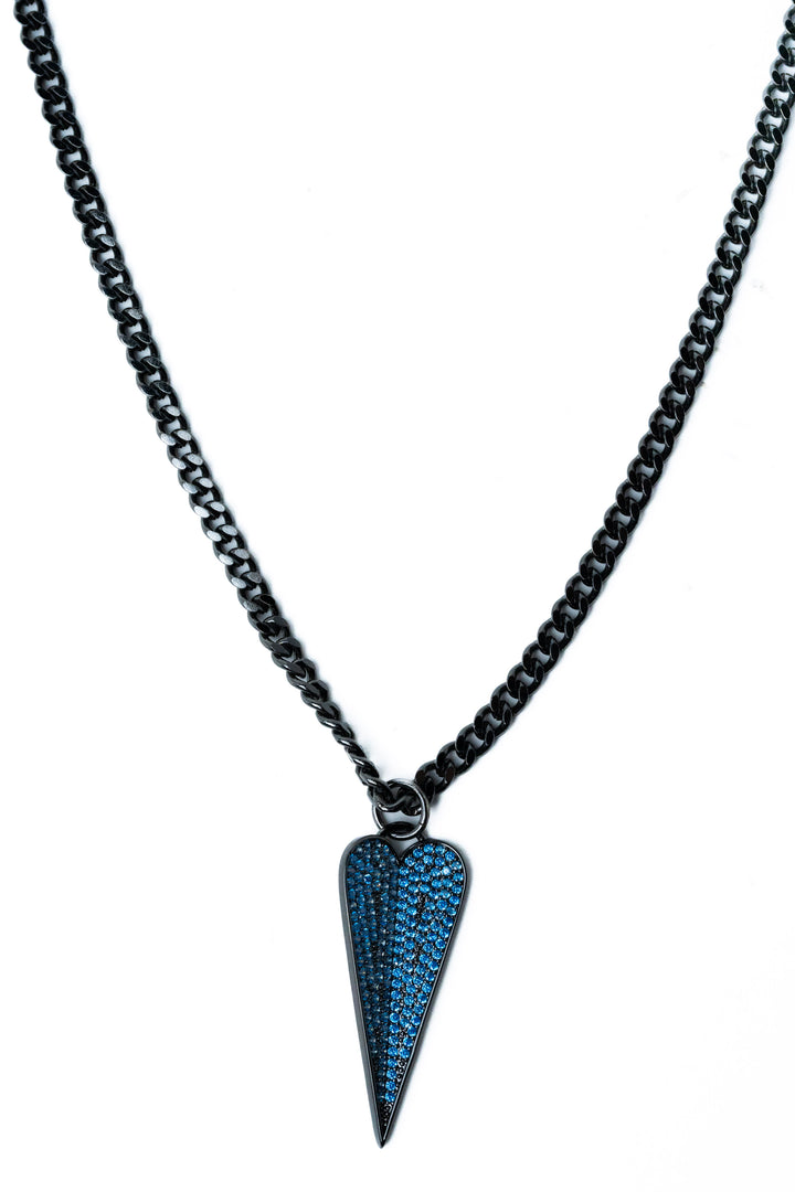 Forevermore Necklace - Gunmetal Midnight