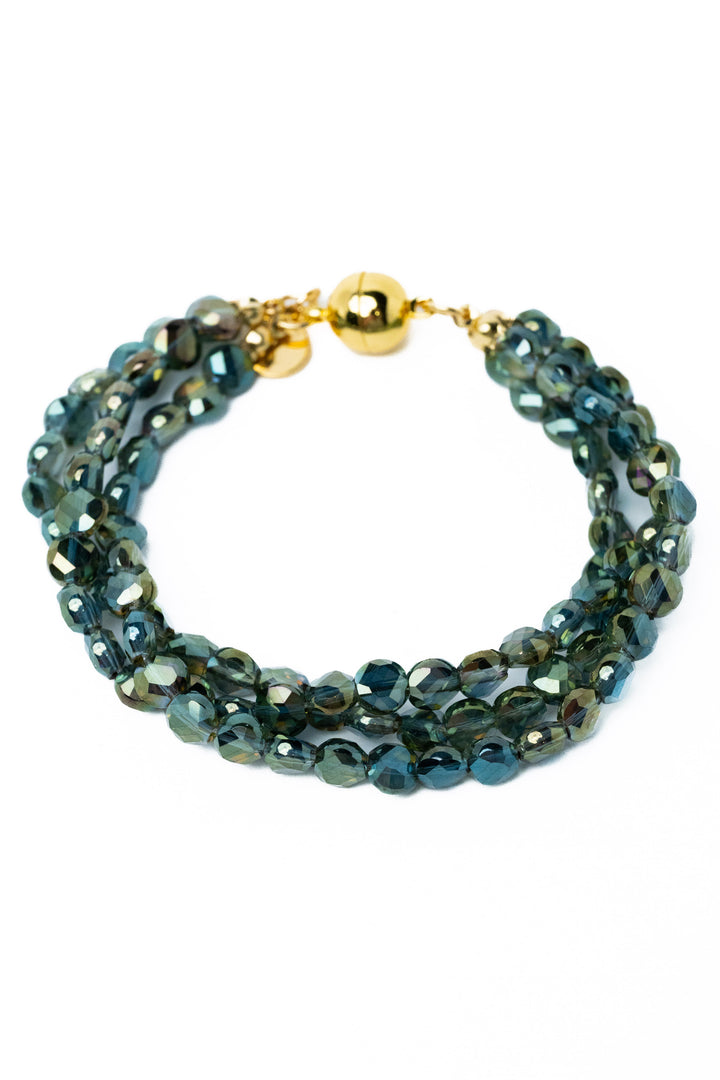 In Your Eyes Bracelet - Fog Stone