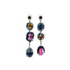 Night Light Earrings - Gunmetal