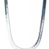 Mega Pint Scarlet Necklace - Liquid Metallic Pearl White