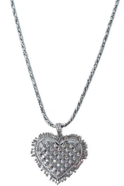 In My Heart Necklace - Silver