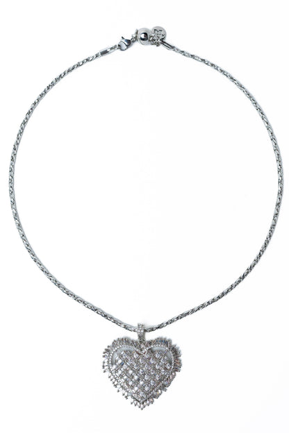In My Heart Necklace - Silver