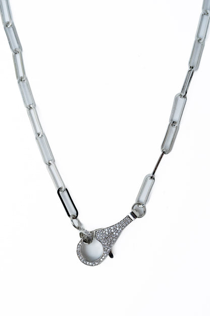 Locked In Necklace - Silver