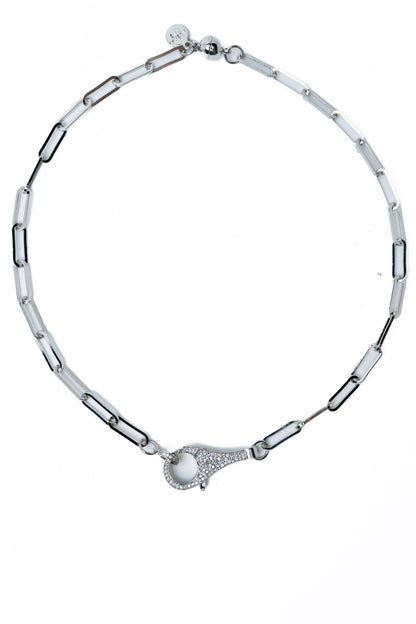 Locked In Necklace - Silver