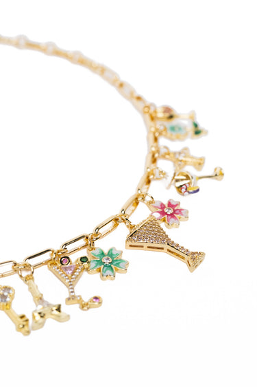 Happy Hour Necklace - Gold