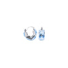 Sophia Earrings - Silver Lavender