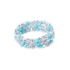 Sunset In Copa Bracelet - Silver Turquoise