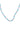 Sunset In Copa Necklace - Silver Turquoise