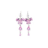 Tropicana Wings Earrings - Silver Petal