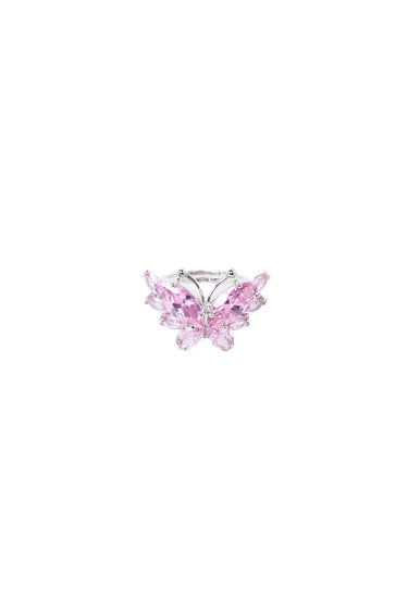 Tropicana Wings Ring - Silver Petal