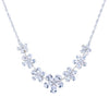 Tropical Bloom Necklace - Snow Clear