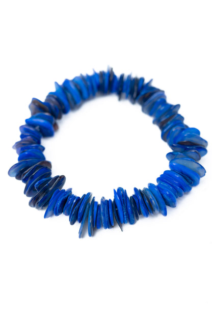 Crystal Heart Bracelet - Deep Sea