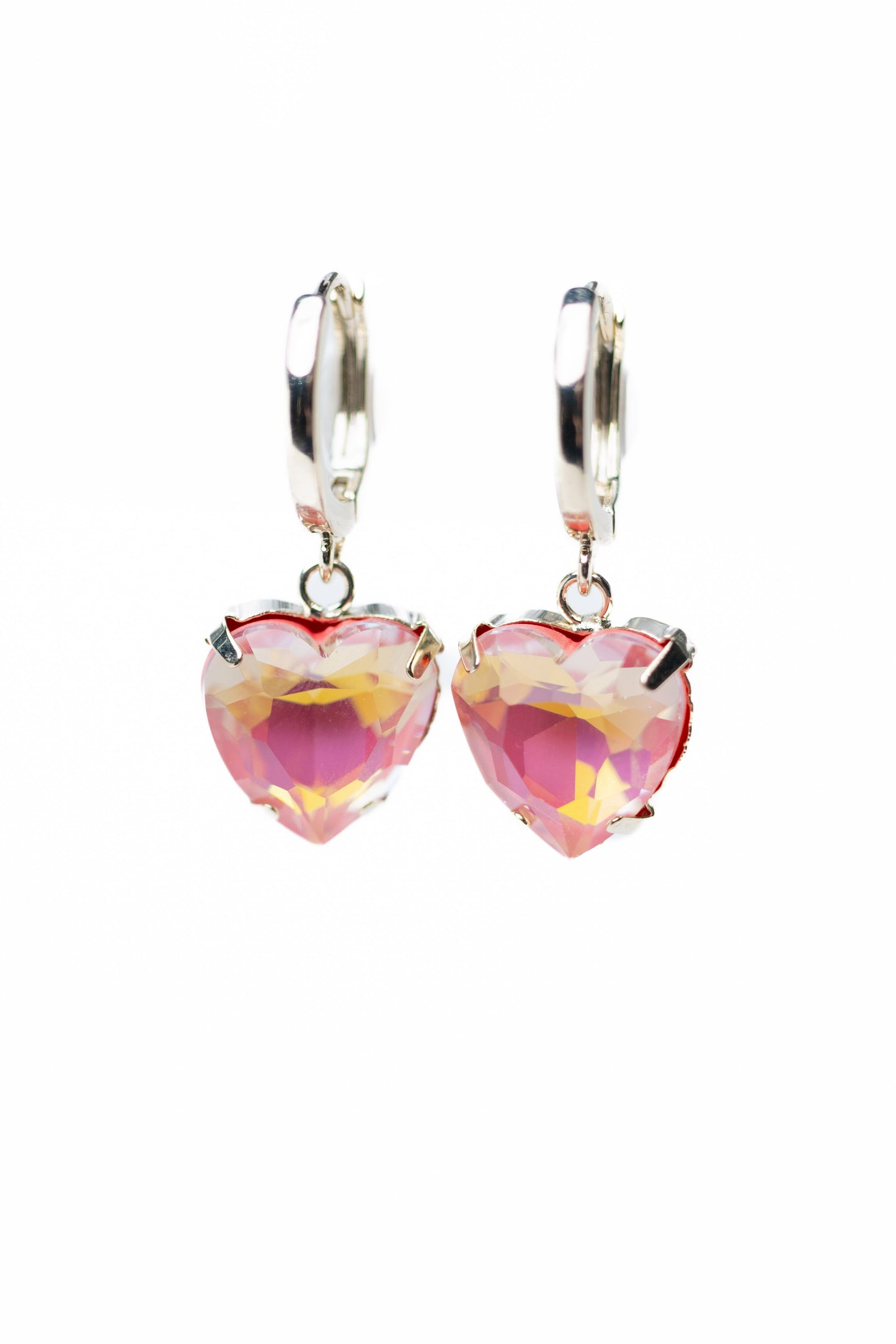 Moonlit Melody Earrings - Metallic Linen Blush