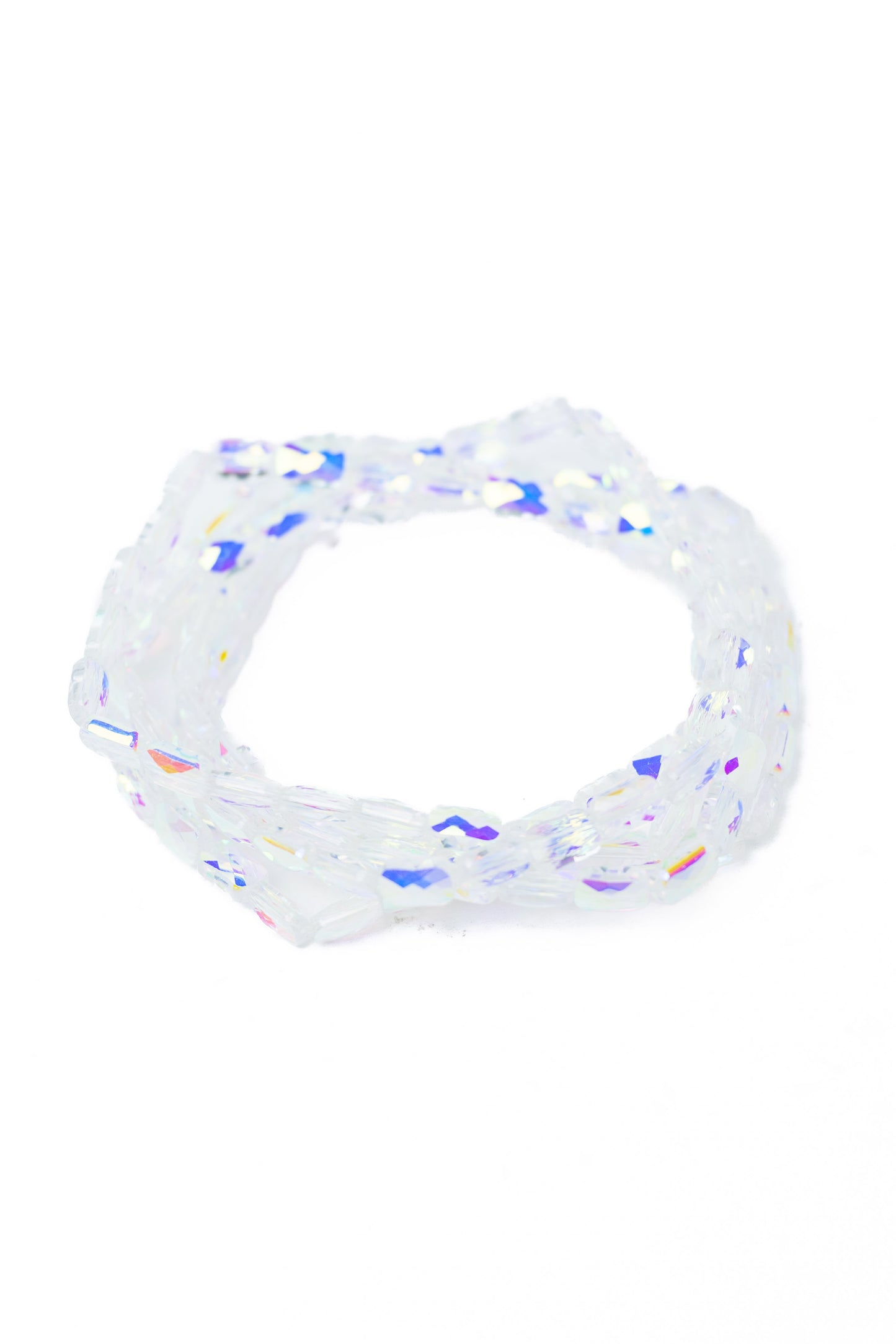 One More Try Bracelet Set - Snow Glow