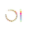 Lucy In The Sky Earrings - Neon Confetti